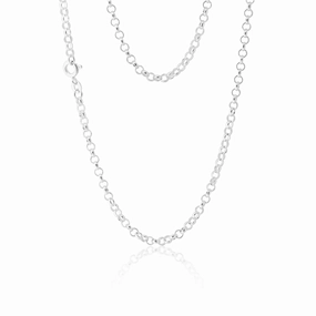 Sterling Silver 50cm 70 Gauge Belcher Chain