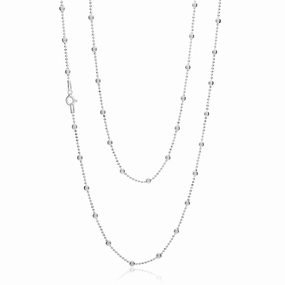 Sterling Silver 80cm Ball Chain