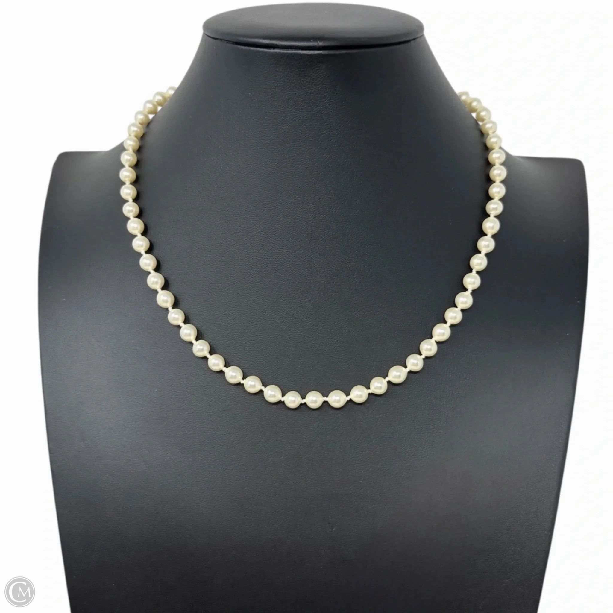 Sterling Silver & Pearl Strand Necklace