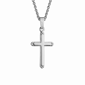 Sterling Silver Cross Pendant Necklace