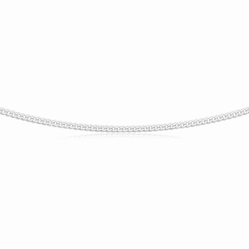 Sterling Silver Curb 80 Gauge 70cm Chain