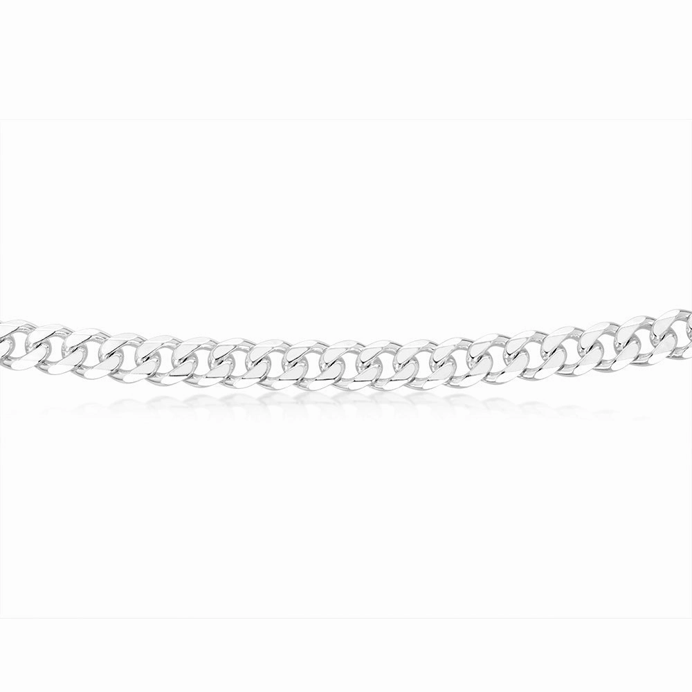 Sterling Silver Curb Heavy 200 Gauge 50cm Chain