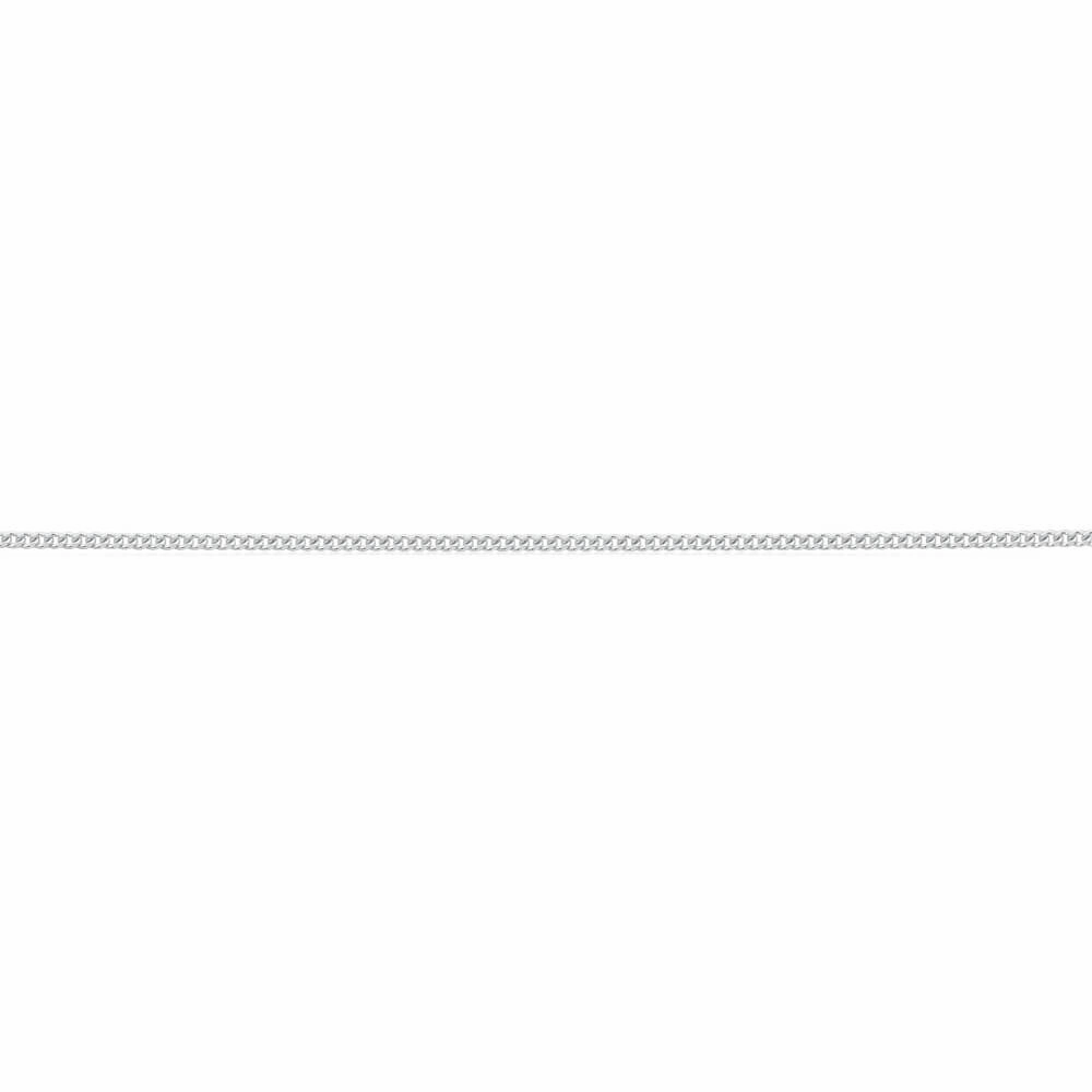Sterling Silver Diamond Cut 70cm Curb Chain