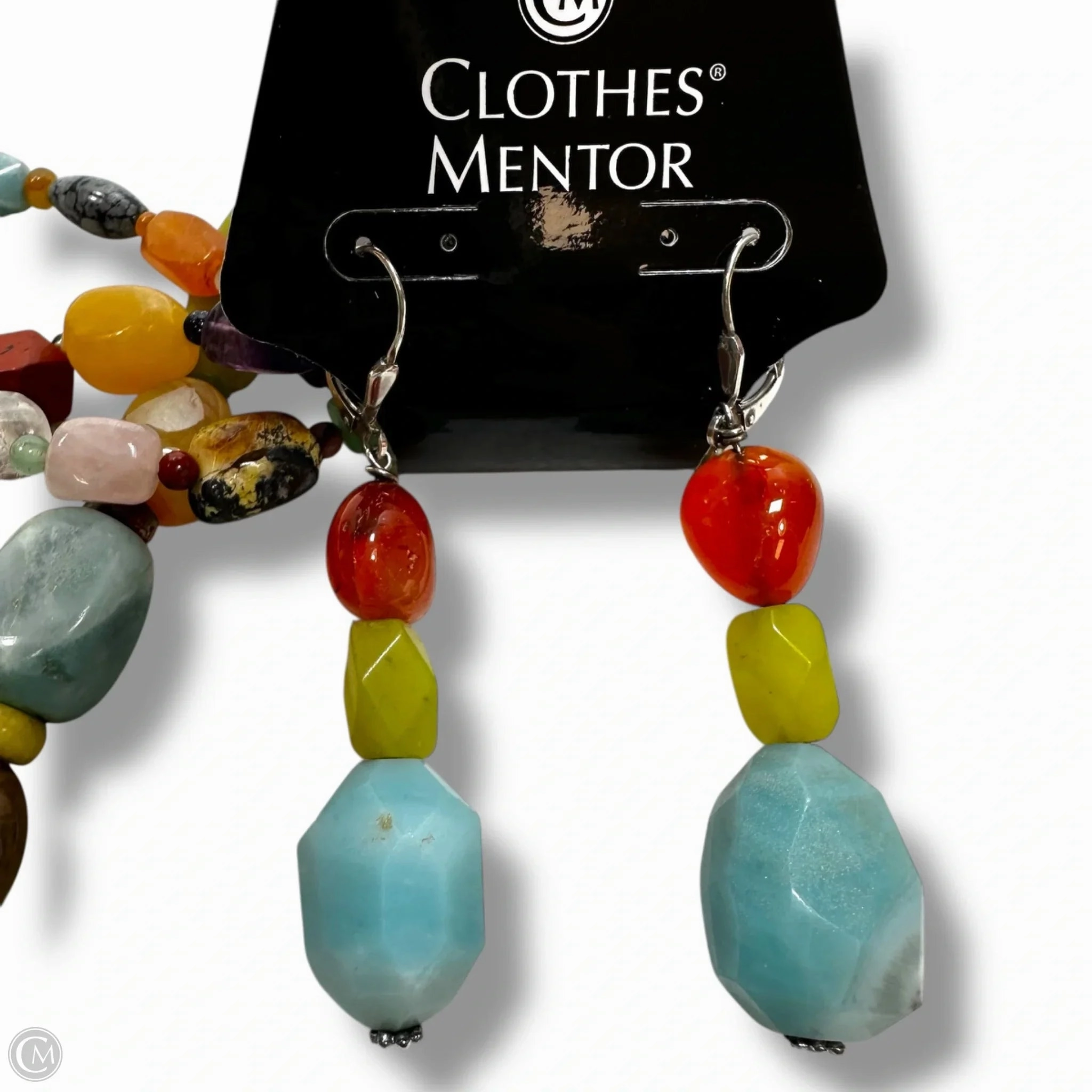 Sterling Silver DTR Necklace, Bracelet & earrings Set By Clothes Mentor, Size: 03 Piece Set