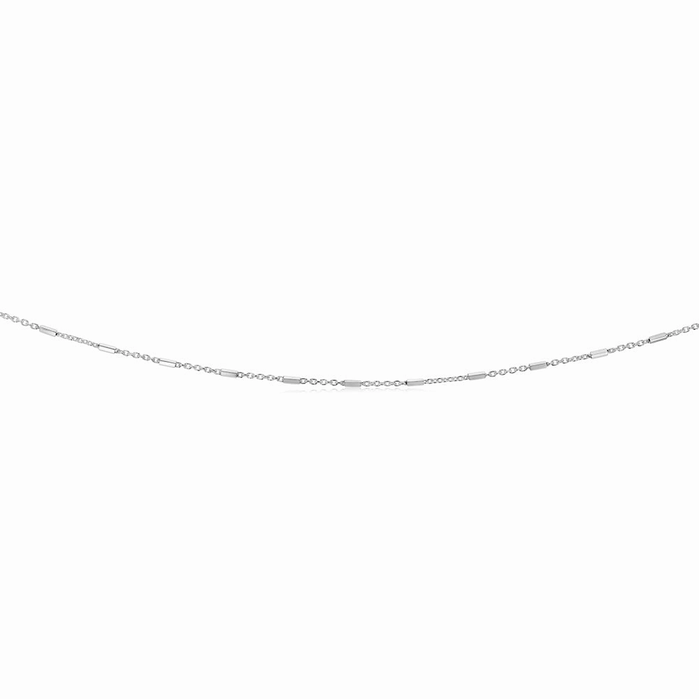 Sterling Silver Fancy 45cm Chain