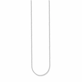 Sterling Silver Thomas Sabo Fine Box Link 45-50cm