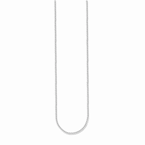 Sterling Silver thomas Sabo Fine Box Link 90cm