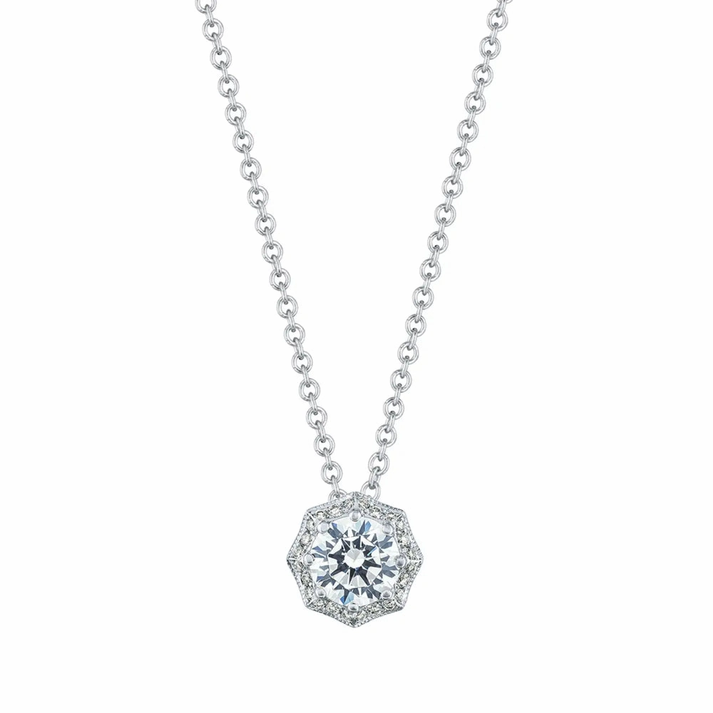 Tacori Bloom Art Deco Bloom Diamond Necklace