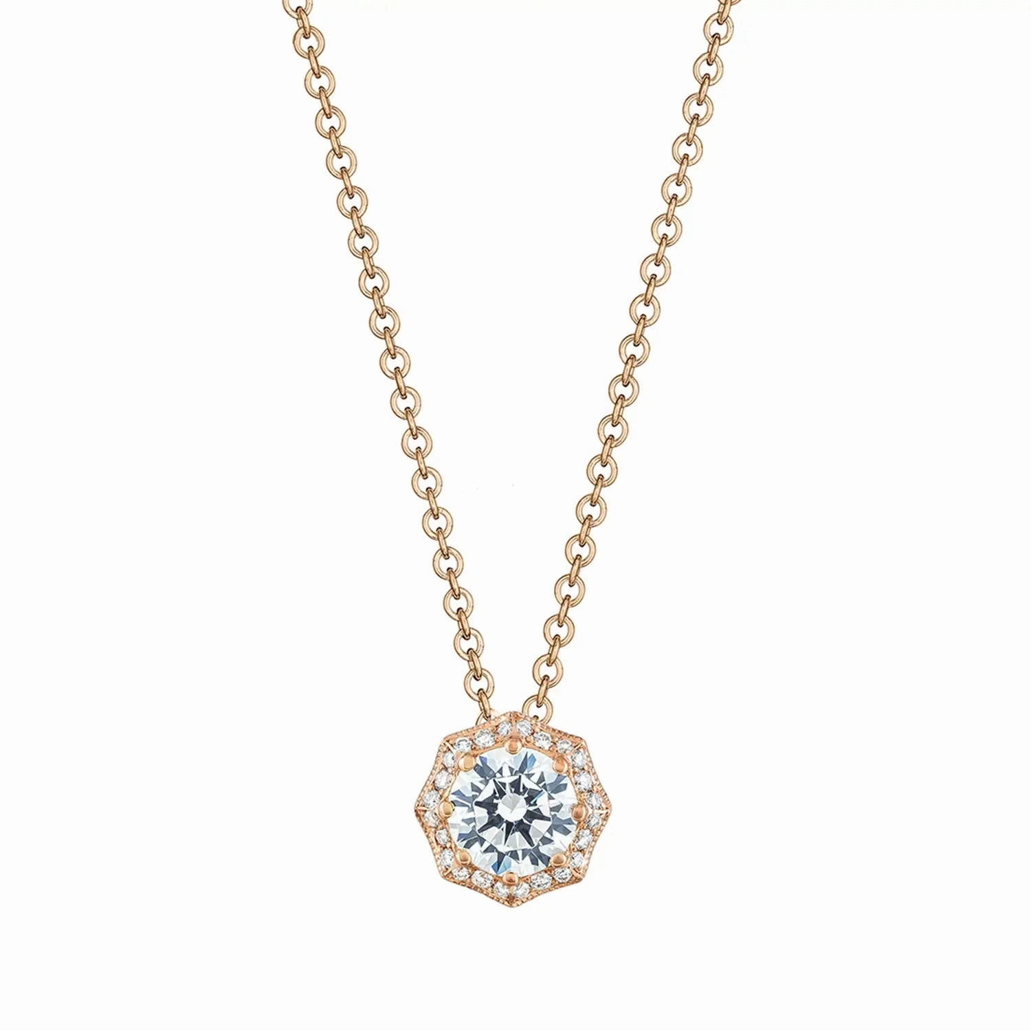 Tacori Bloom Art Deco Bloom Diamond Necklace