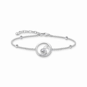 Thomas Sabo Bracelet wave with stones