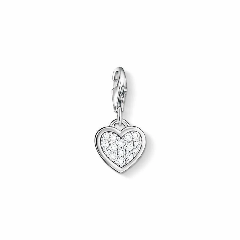 Thomas Sabo Charm pendant glitter heart