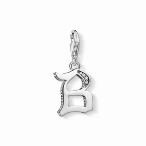 Thomas Sabo Charm pendant letter B silver
