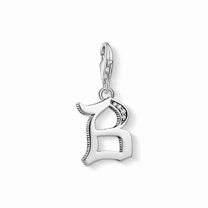 Thomas Sabo Charm pendant letter B silver