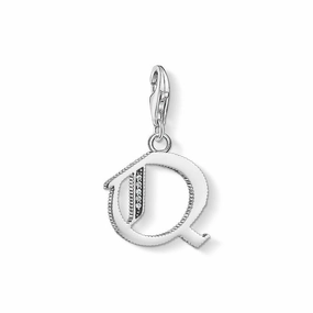 Thomas Sabo Charm pendant letter Q silver