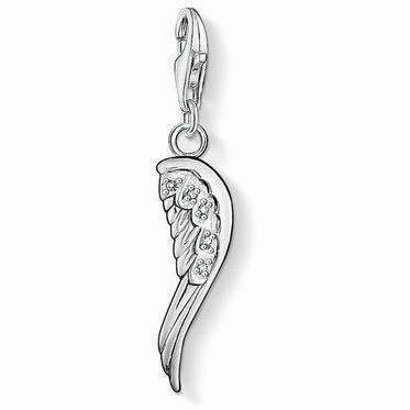 Thomas Sabo CZ Angel Wing Charm