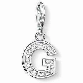 Thomas Sabo CZ Letter G Charm