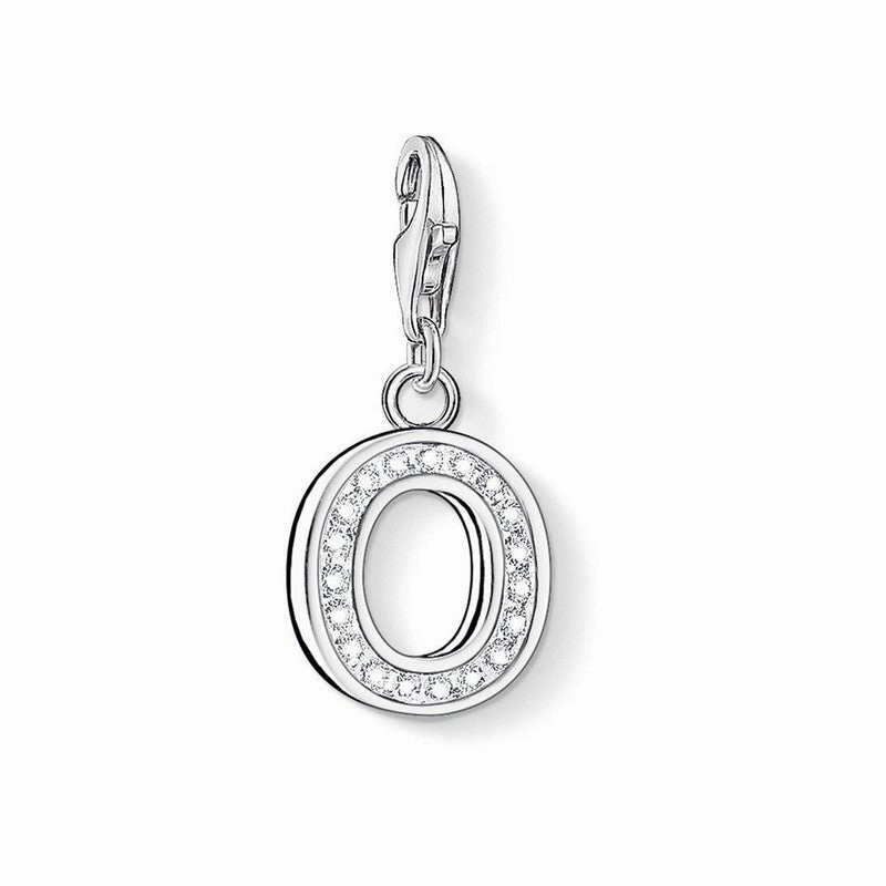 Thomas Sabo CZ Letter O Charm
