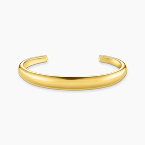 Thomas Sabo Gold-plated Bangle in Timeless Design