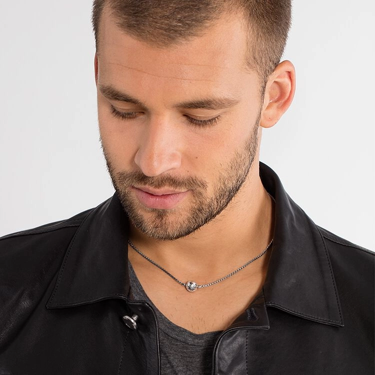 Thomas Sabo Necklace - For Beads - Blackened