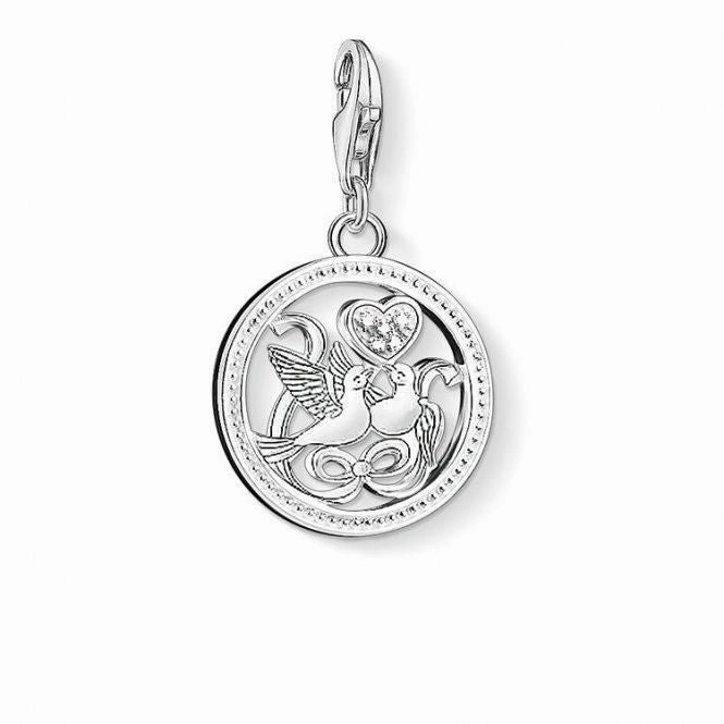 Thomas Sabo Pendant Bird Love 925 Sterling Silver