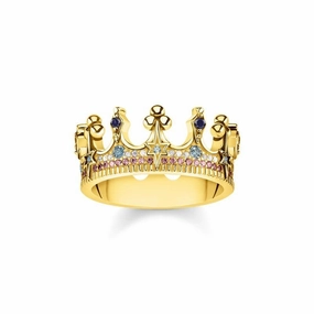 Thomas Sabo ring crown gold