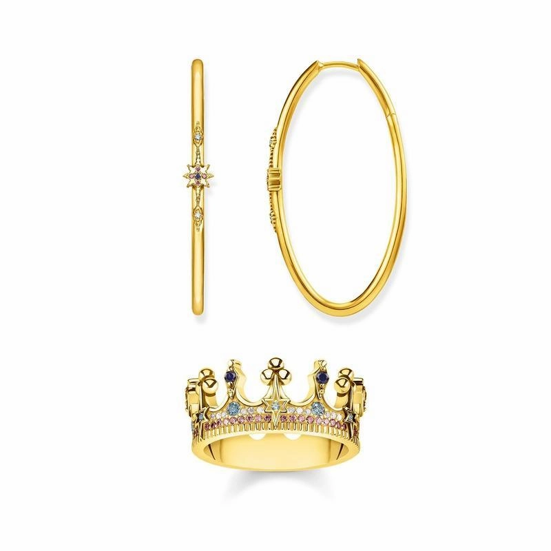 Thomas Sabo ring crown gold