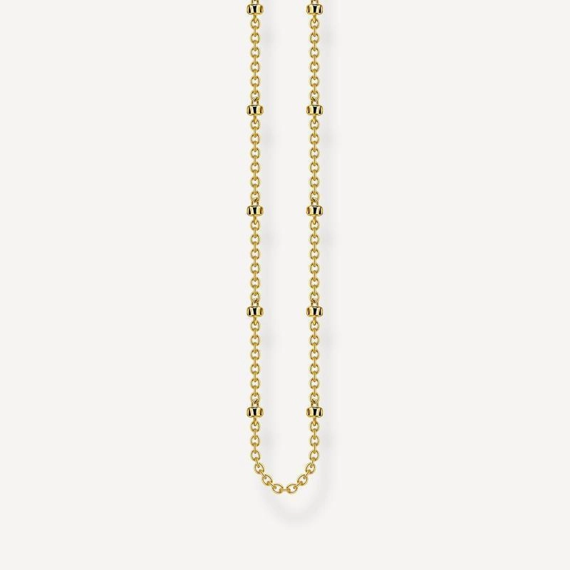 Thomas Sabo Round Belcher Chain Yellow Gold