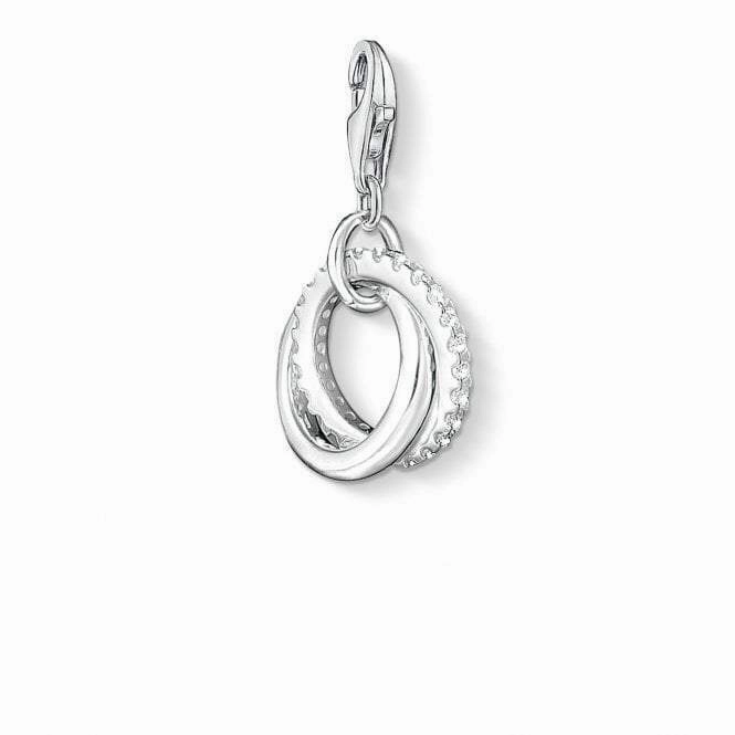 Thomas Sabo Silver Engagement Ring Charm