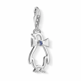 Thomas Sabo Silver Penguin & Bow Tie Charm
