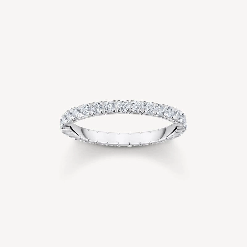 Thomas Sabo Silver Ring in Delicate Design with White Zirconia