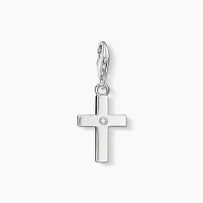Thomas Sabo Single CZ Cross Charm