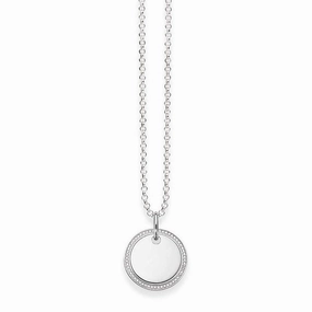 Thomas Sabo Sterling Silver Circle Necklace