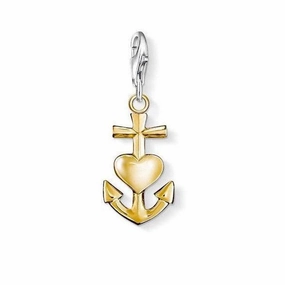Thomas Sabo Sterling Silver Faith/Hope/Love Charm