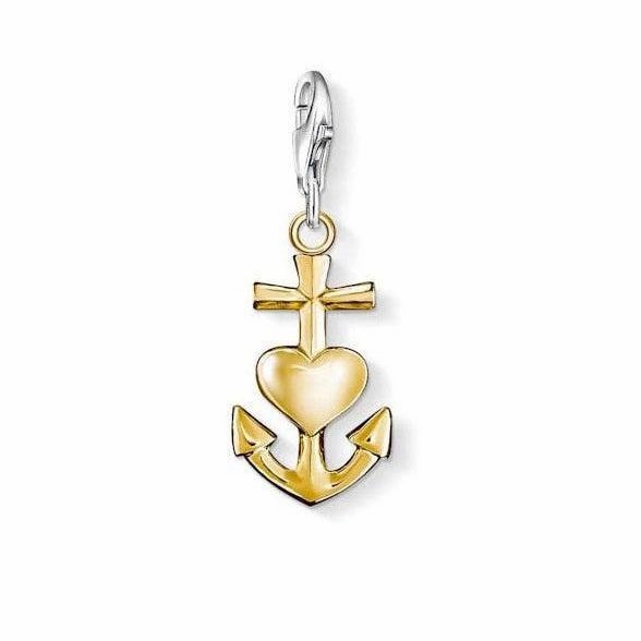 Thomas Sabo Sterling Silver Faith/Hope/Love Charm