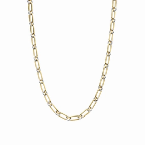 Ti Sento Two-Tone Chain Link Necklace