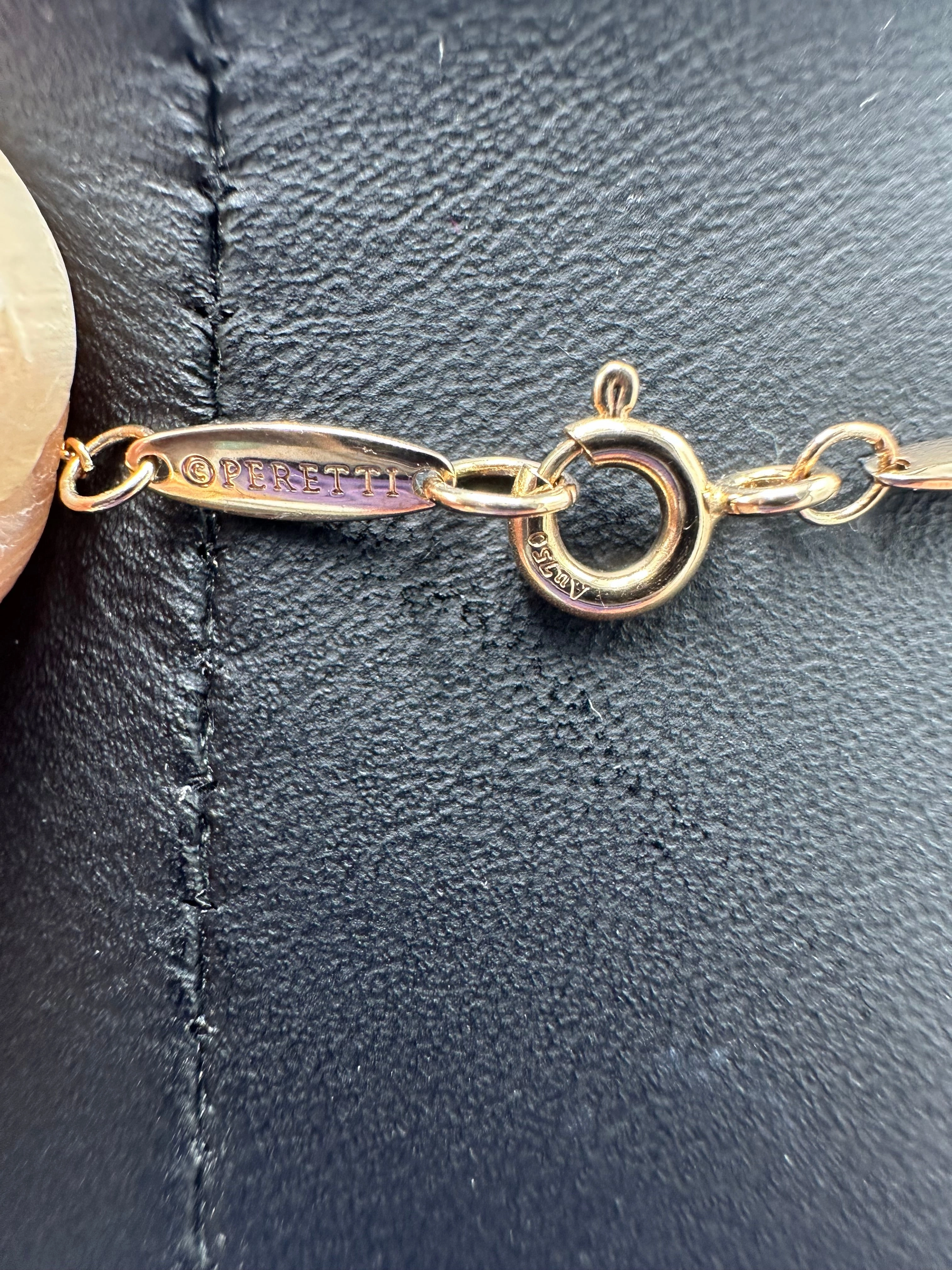 Tiffany & Company Diamonds By The Yard 18K Rose Gold Designer Luxury Necklace